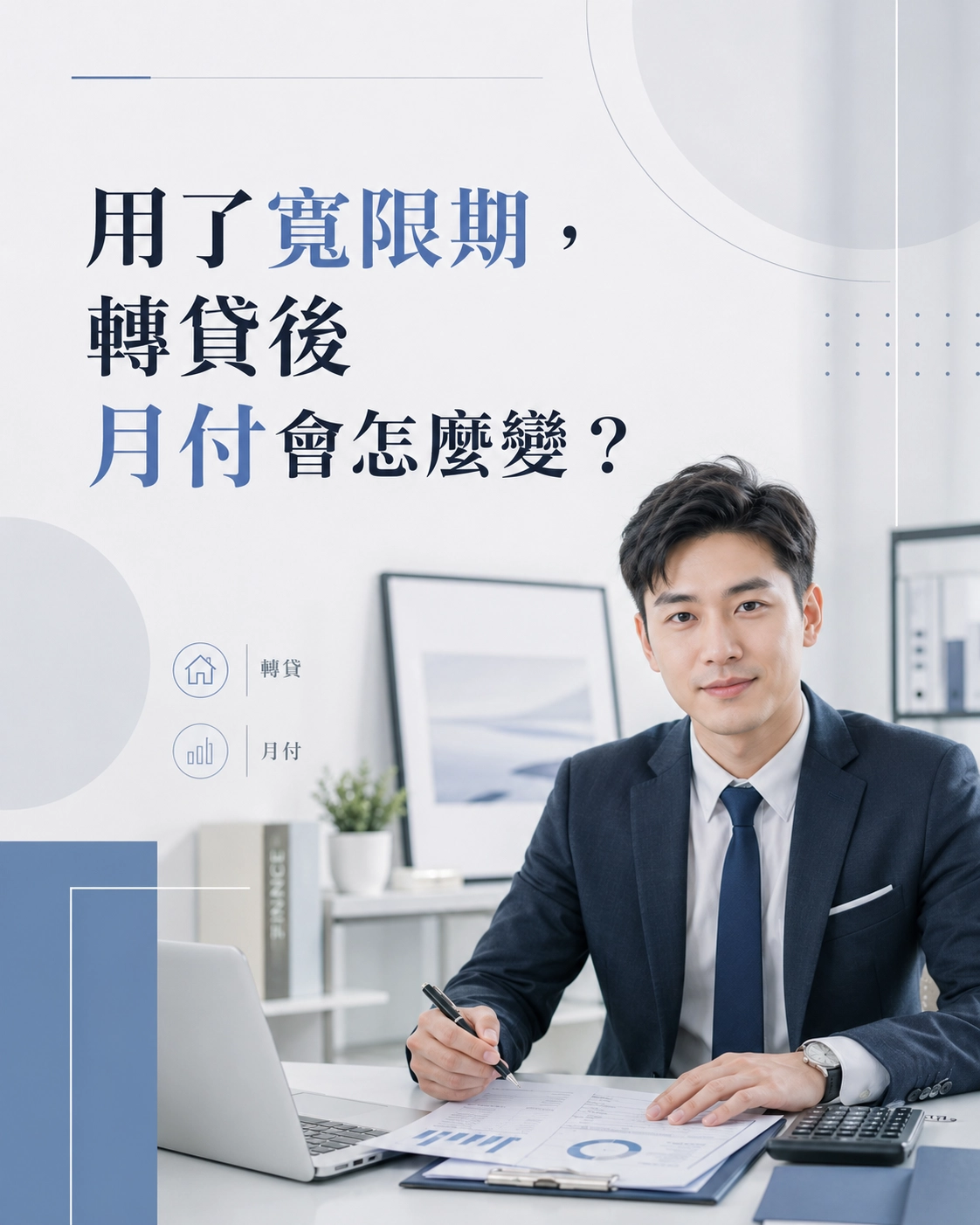 我用了寬限期，轉貸後月付會怎麼變？