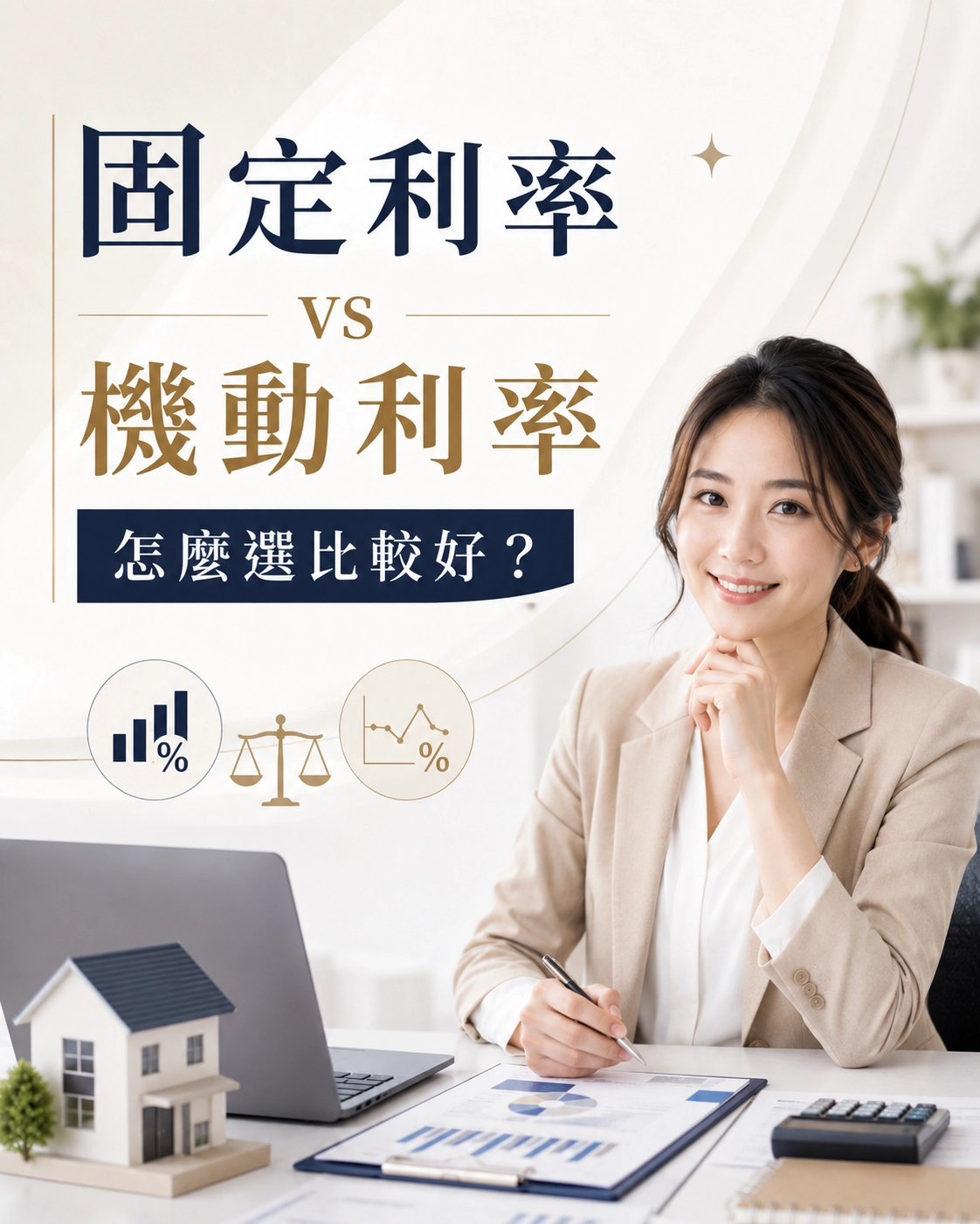 利率選「固定」還是「機動」比較好?