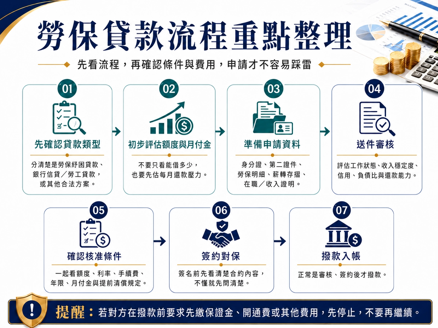 勞保貸款申請流程